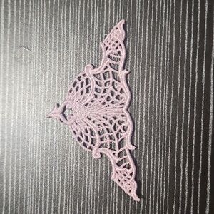 Handmade machine embroidery patch